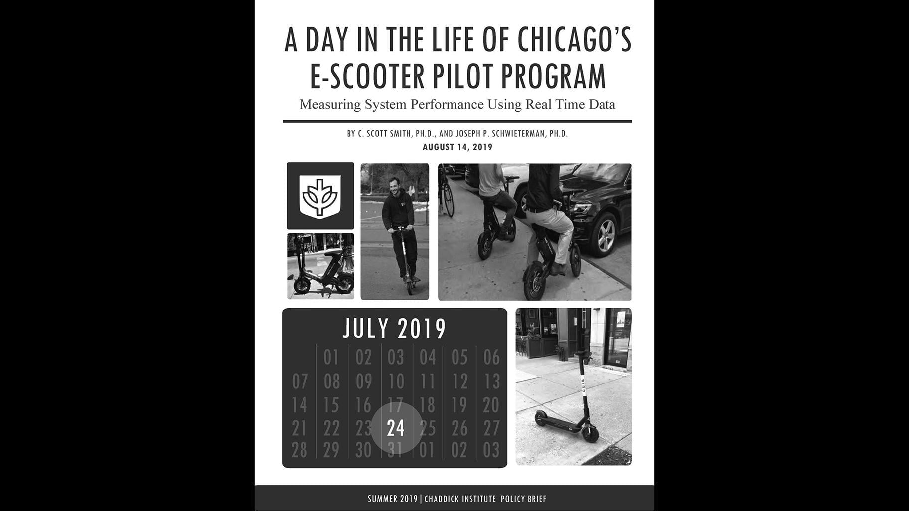 New Study Finds Chicago Scooter Rides Peak During Rush Hour Chicago